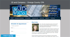 Desktop Screenshot of jdandco.com